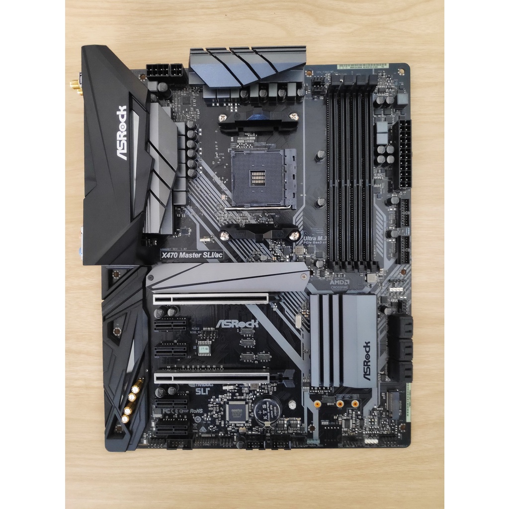 MAINBOARD (เมนบอร์ด) AM4 ASROCK FATAL1TY X470 GAMING K4 มือสอง