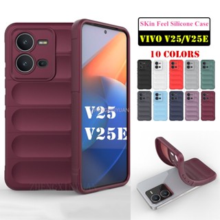 เคสซิลิโคนนิ่ม ป้องกันกล้อง กันกระแทก สําหรับ VIVO V25 VIVO V25PRO V25E