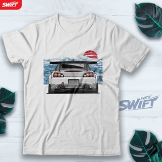 [COD]เสื้อยืด สีขาว สําหรับ Honda S2000 JDM DISTROS-5XL