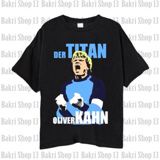 เสื้อยืด พิมพ์ลาย Oliver Kahn สไตล์เยอรมนี สําหรับผู้ชาย และผู้หญิงS-5XL