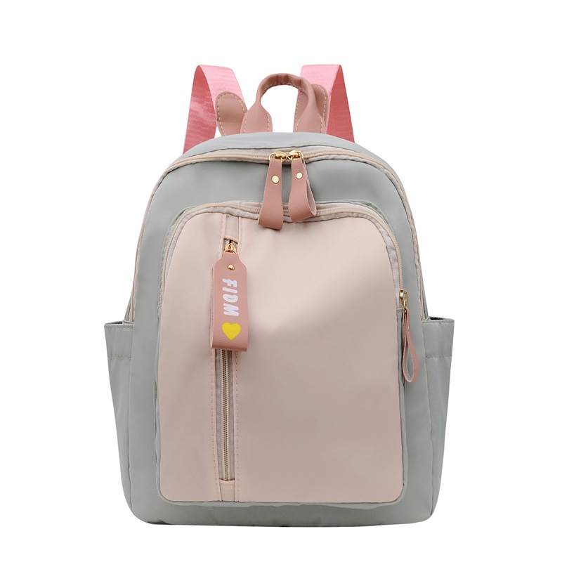กระเป๋าเป้สะพายหลัง ใส่แล็ปท็อป หลายชั้น 14 นิ้ว สีแคนดี้ แฟชั่นสําหรับผู้หญิง เดินทาง ทํางาน โรงเรียน สีดํา