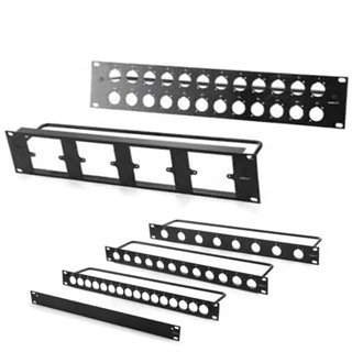 1u 2U แร็คแผง 8 12 16 24 ช่องทาง 1U 2U เมาท์เคสเครื่องบิน สํ…