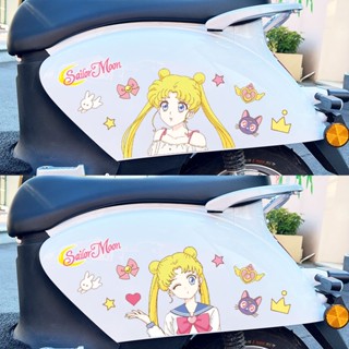 สติกเกอร์ตกแต่งรถยนต์ไฟฟ้า ลายการ์ตูนเซเลอร์มูน Yadi q6m6 Emma