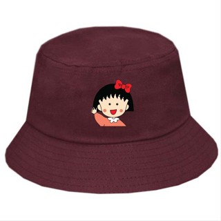 หมวกบักเก็ต พรีเมี่ยม ลายการ์ตูน MARUKO CHAN