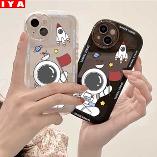 เคสโทรศัพท์มือถือ ซิลิโคนนุ่ม ลายจรวดนักบินอวกาศ สําหรับ VIVO Y16 Y22 Y35 Y15 Y33S Y21T Y21S Y33S Y11 Y12 Y15 Y17 Y12S Y12A Y15S Y15A Y20S Y20i Y19 Y91C Y30 Y50 Y51 S1