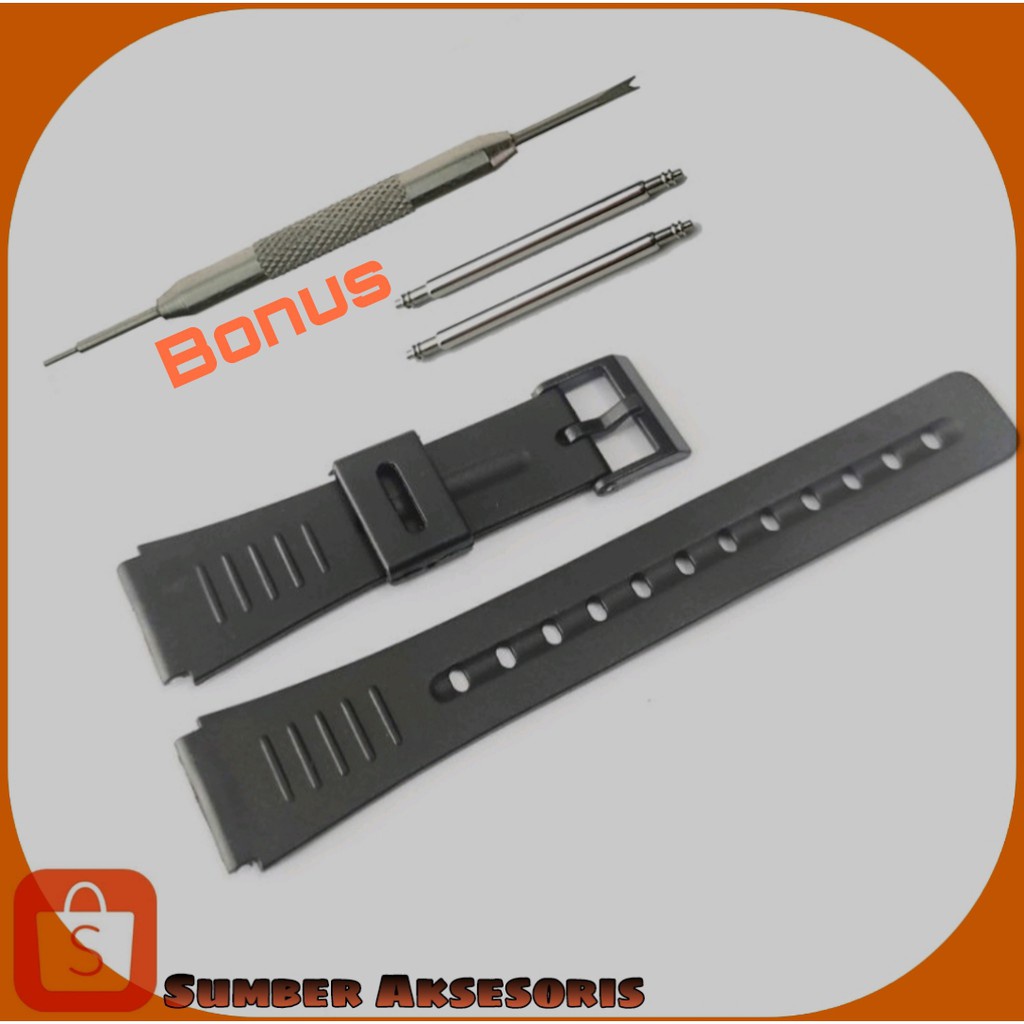 CASIO F91 F95 F105 DB36 W59 WATCH STRAP [[แถมปากกา+ไขควง]]