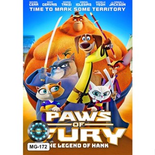 DVD หนังการ์ตูน Paws of Fury The Legend of Hank อุ้งเท้าพิโรธ ตำนานของแฮงค์