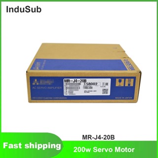 Mr-j4-20b ไดร์เวอร์มอเตอร์เซอร์โว 200w