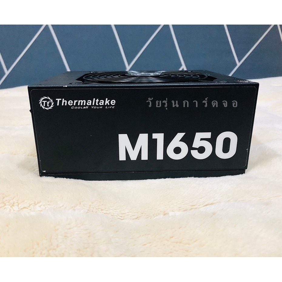 POWER SUPPLY (อุปกรณ์จ่ายไฟ) Thermaltake M1650 1650W (80 PLUS Gold) มือ 2 ประกันเหลือ