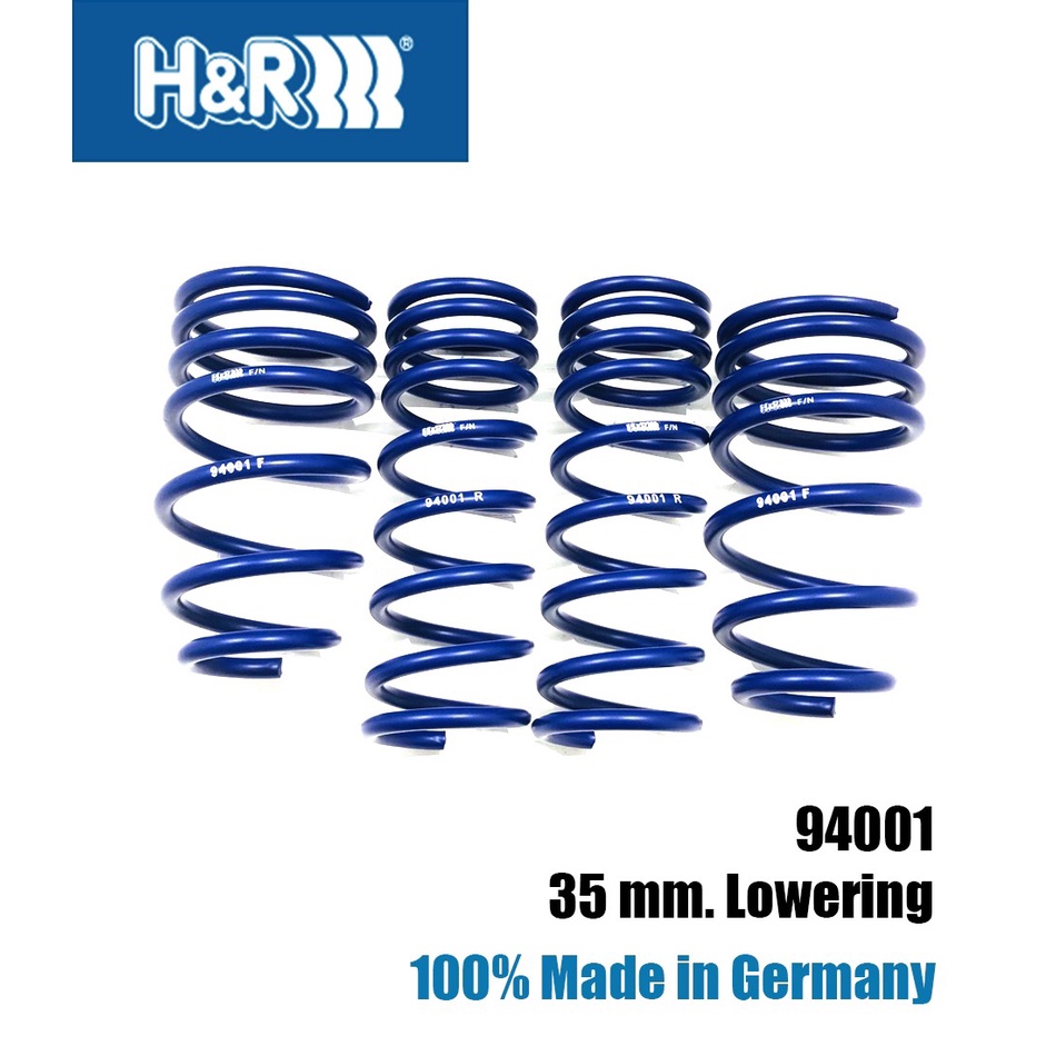 H&amp;R สปริงโหลด ( Lowering spring) TOYOTA Innova 2.0-2.5 04/, (ใช้กับปี 2012 ) ได้