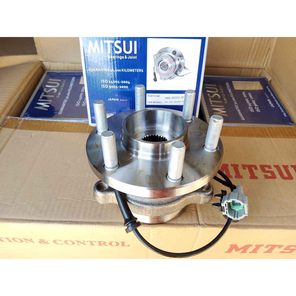 ลูกปืนล้อหน้า นาวาร่า 4X4 ABS (MITSUI) D40 #M06-40202JR70B***ขายลดล้างสต๊อก ถูกที่สุด หมดแล้วหมดเลย***