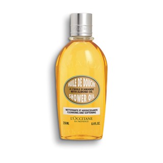 LOccitane Almond Moisturizing Shower Oil 250 ml ล็อกซิทาน ออยล์อาบน้ำ อัลมอนด์ ชาวเวอร์ ออยล์ 250 มล.