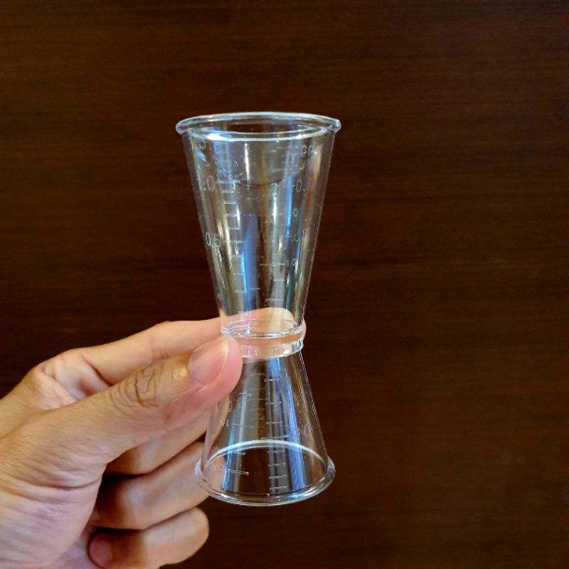 ถ้วยตวงพลาสติก Double Jigger