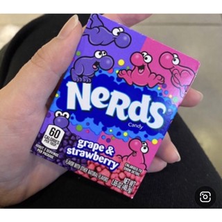 Nerds Candy 🍭 🍬 Grape&amp;Strawberry ขนาด46.7 กรัม