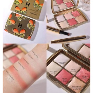 ฉลากไทย 6 ช่อง ผีเสื้อ ของแท้ ล็อตใหม่ Hourglass Ambient Lighting Edit Unlocked Collection 2022 ปัดแก้ม ไฮไลท์ 6 หลุม