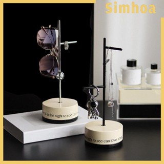 [SIMHOA] 3 Tiers Rotating Jewelry Stand Organizer Necklace Holder for Women Girls