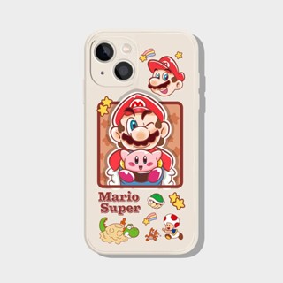 Mario Super~เคสไอโฟน iPhone 14plus 8พลัส 13 pro max เคสมือถือ 12 14 11 pro เคส Xr Xs X max 7 8 cover นิ่ม 7plus TPU