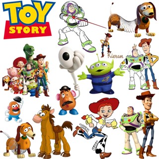 ตัวรีดติดเสื้อการ์ตูน Toy story. F.7 รีดง่ายแผ่นฟิมล์รีดร้อนติดเสื้อ