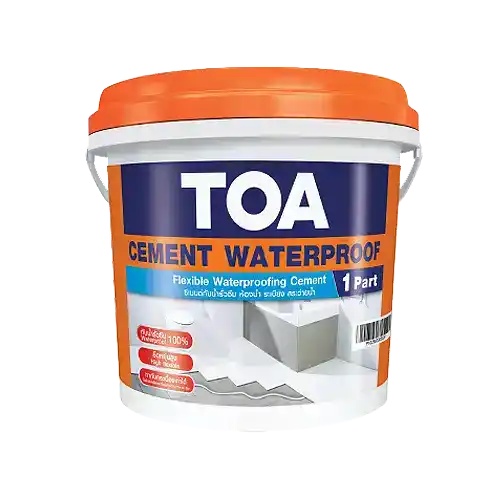 ทีโอเอ ซีเมนต์วอเตอร์พรูฟ ฟลอร์ซีล TOA Cement waterproof 4 กก. ซีเมนต์กันซึมส่วนผสมเดียว