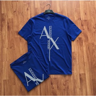 ⏸ARMANI EXCHANGE LOGO PRINT T-SHIRT เสื้อยืดคอกลมแขนสั้นแบรนด์