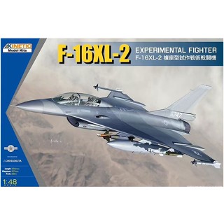 Aircraft Model Kinetic Model 1/48 KI-K48086 F-16XL-2 Experimental Fighter