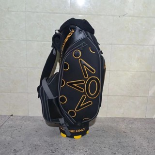 ใหม่ Cameron Ball Bag Men Yellow Crown Ring T Waterproof PUgolf Club Bag Car Standard Ball Bag