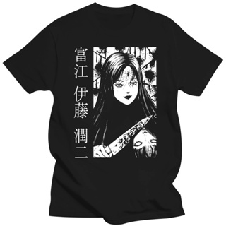 อะนิเมะใหม่ Junji Ito Harajuku Tomie มังงะ T เสื้อสยองขวัญการ์ตูนผู้ชาย Streetwear ฤดูใบไม้ร่วงขนาดใหญ่แขนยาว Hooded Swe