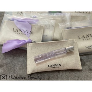 น้ำหอมลองแวงสีม่วงตัวดัง 7.5ml + กระเป๋าผ้า  (LANVIN ECLAT DARPEGE EDP)