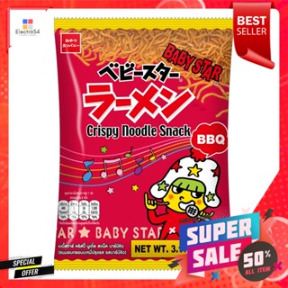 เบบี้สตาร์ บะหมี่อบกรอบปรุงรส รสบาร์บีคิว 90 กรัมBaby Star Seasoned Crispy Noodles BBQ Flavor 90 g.