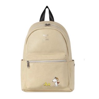 Anello Peanut Backpack Mini สีเบจ