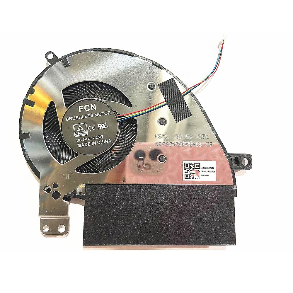 แล็ปท็อปใหม่ CPU Cooling Cooler พัดลมระบายความร้อนสําหรับ Asus Zenbook 13 UX333 U3300F UX333F UX333F