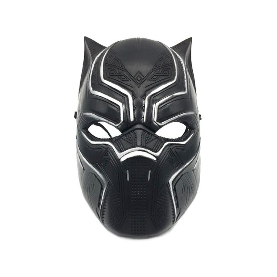 หน้ากาก. หมวกกันน็อค Black Panther Cos Captain America 3 Civil War Mask Marvel Anime Halloween Horror Dressup Movie Mask