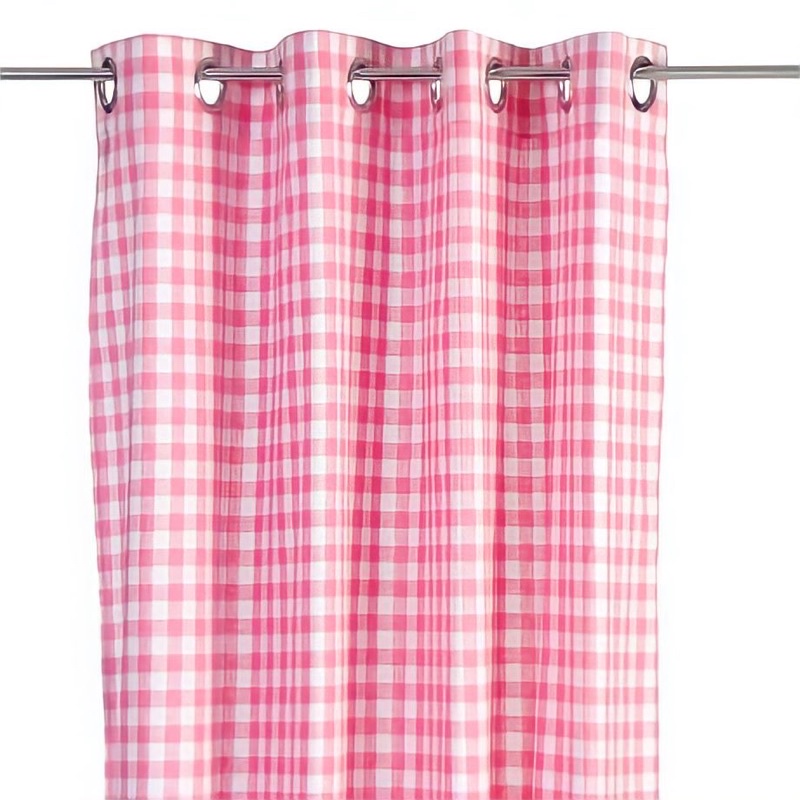 แนะนำ ผ้าม่าน ผ้าม่านสก็อตญี่ปุ่น🇯🇵สไตล์มินิมอล ผ้าม่านหน้าต่าง ผ้าม่านประตู (แบบห่วงตาไก่) ราคาพิเศษ มีเก็บเงินปลายทาง