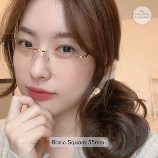 แว่นตาไร้กรอบ Rimless เลนส์ Index 1.6 ขึ้นไป เหนียวพิเศษ บางเบา