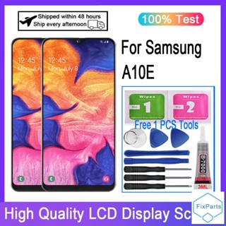 อะไหล่หน้าจอสัมผัสดิจิทัล LCD แบบเปลี่ยน สําหรับ Samsung Galaxy A10E A102 SM-A102U SM-A102F DS