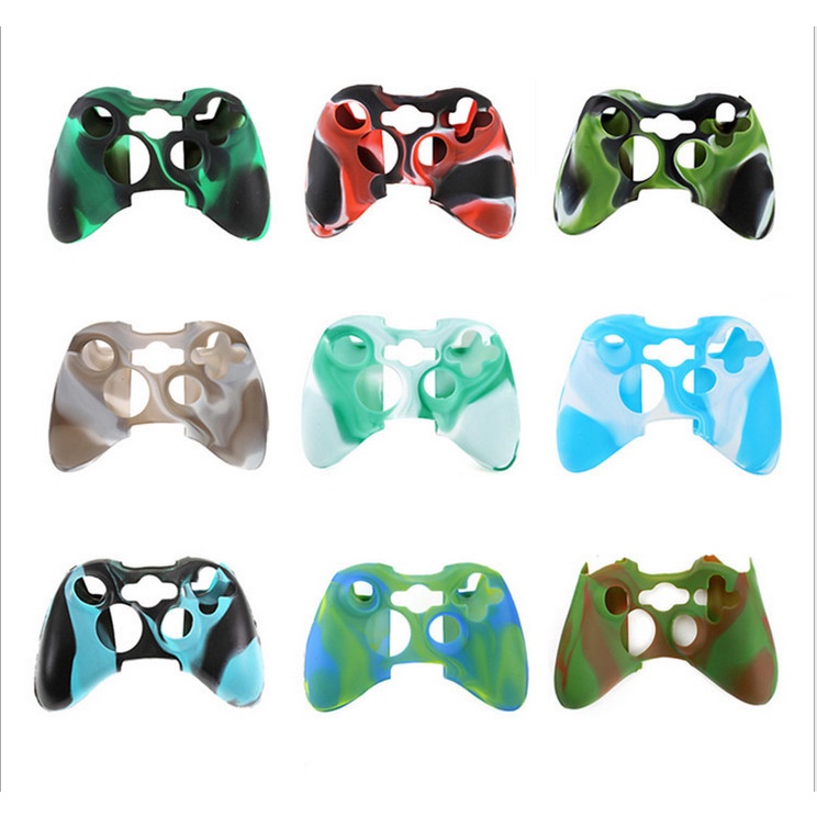 เคสยางซิลิโคน ลายพราง สําหรับ Xbox 360 Controller