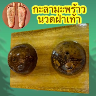 กะลามะพร้าวนวดฝ่าเท้านวดเพื่อสุขภาพ