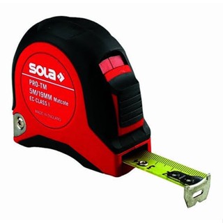 SOLA NO.50022101 PRO-TM 5 m short tape, 19 mm Matcote, EC-class 1, Factory Gear By Gear Garage