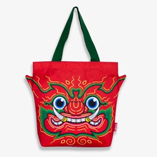 Ramakien Tote Bag - Tapanasoon (กระเป๋าถือรามเกียรติ์ ทัพนาสูร)