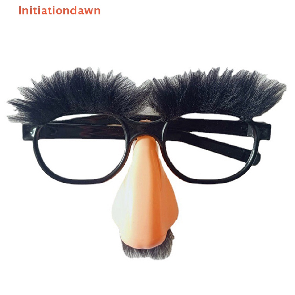[Initiationdawn] แว่นตาปลอม และหนวด จมูกใหญ่ สําหรับผู้ใหญ่