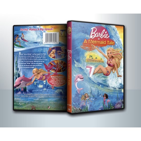 [ DVD CarToon มีปก+สกรีนแผ่น-ไม่มีกล่อง ] Barbie In A Mermaid Tale บาร์บี้ เงือกน้อยผู้น่ารัก ( 1 DV