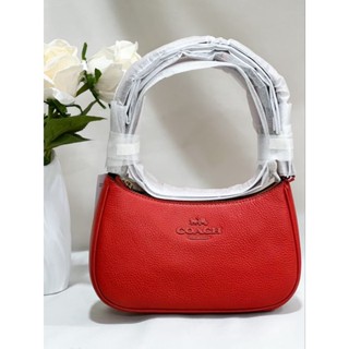 NEW COACH Teri Shoulder Bag  มี 2สี /ฟ้า /ส้ม หุ้มโฟม