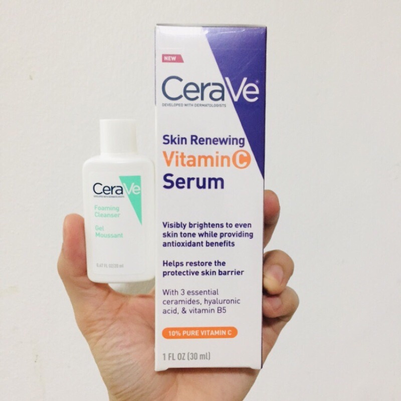 ของแท้ % Cerave Skin Renewing VitaminC Serum 30 ml