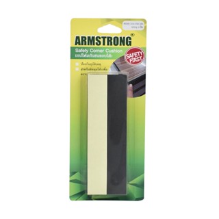 ARMSTRONG เทปโฟมกันชนขอบโต๊ะ สีดำ 24mm.x150mm.