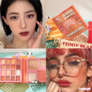 ♕Hudamoji พาเลทอายแชโดว์9/20สีติดทนนานง่ายต่อการทำสี Not Fly Powder Matte Eye Shadow Blush Highlighter Hot ชุดแต่งหน้า Pearlescent Matte เครื่องสำอาง