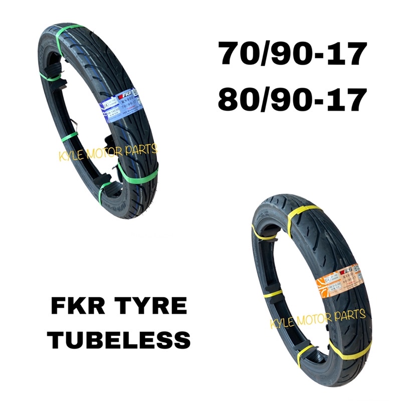 FKR TIRE 70/90-17 80/90-17 TUBELESS RS900
