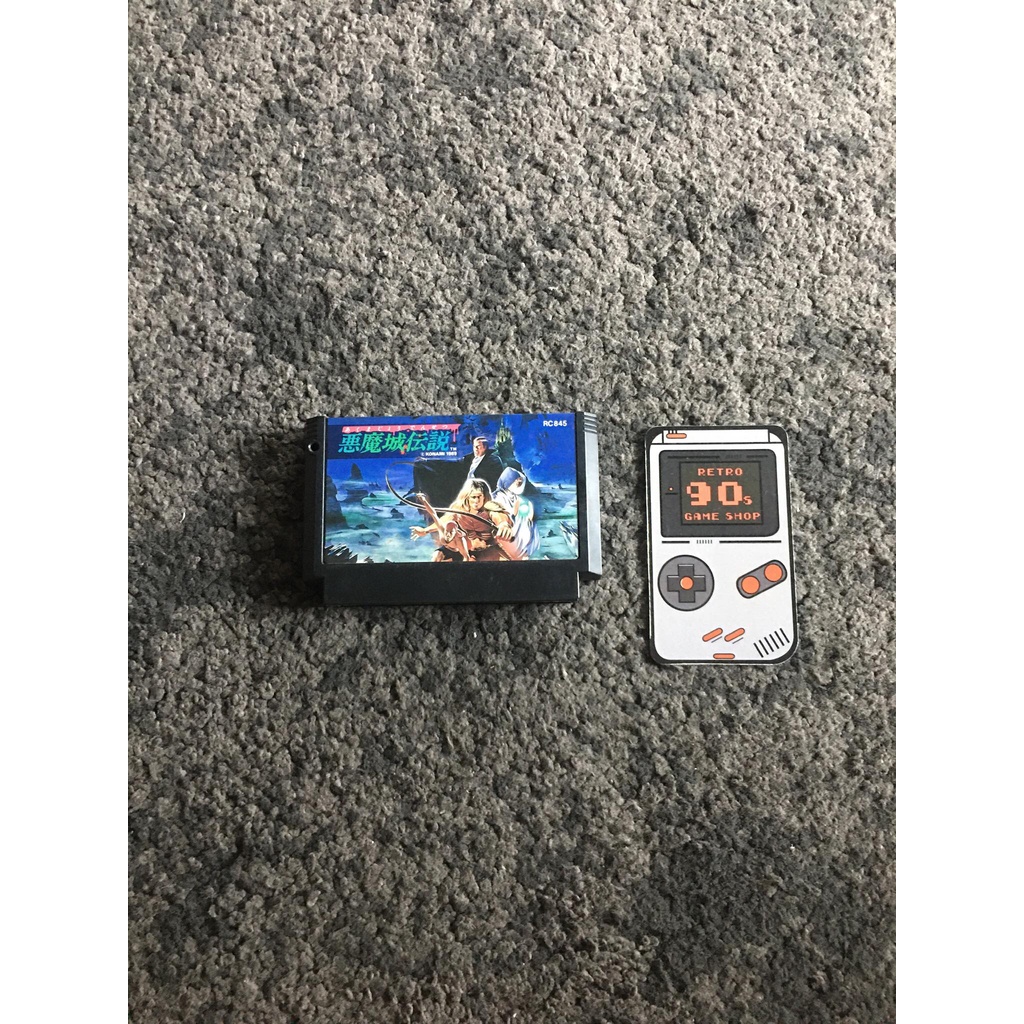 Konami Cartridge Super Akumajo Densetsu Castlevania 3 /Japan