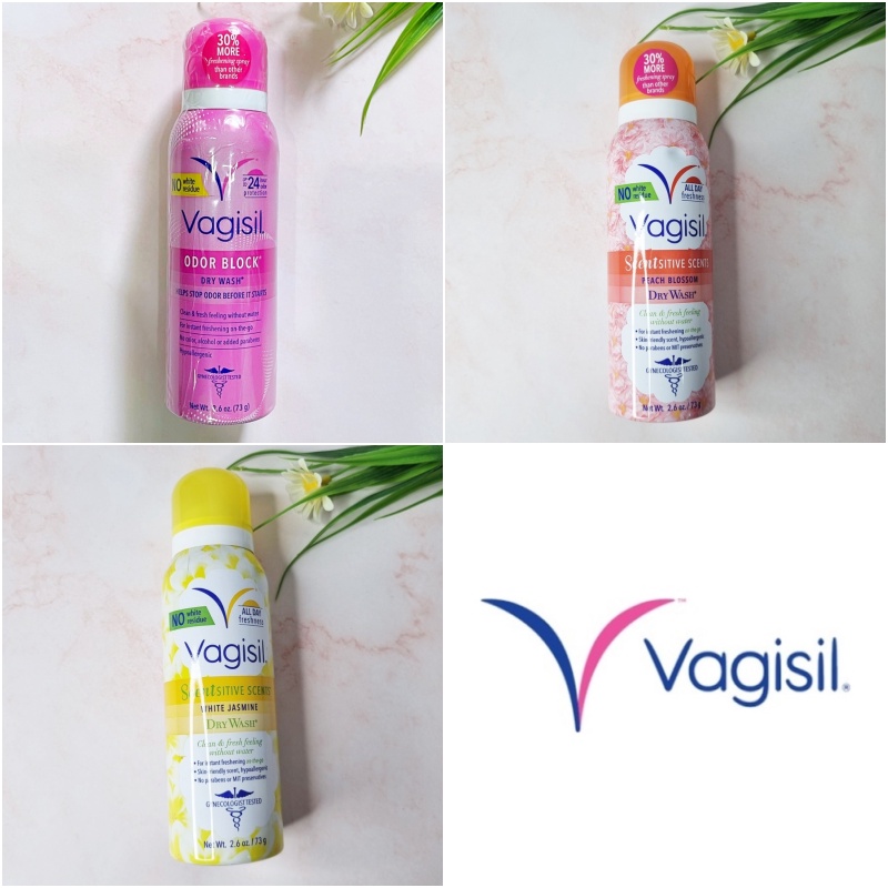 [Vagisil®] Dry Wash Spray 73 g สเปรย์ระงับกลิ่นไม่พึงประสงค์ สำหรับจุดซ่อนเร้น