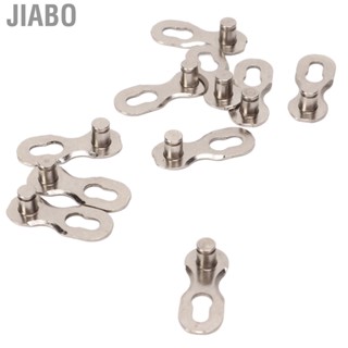 Jiabo 10 Pairs 11 Speed Mountain Road Bike Chain Connector Quick Release Link for Cycling Silver