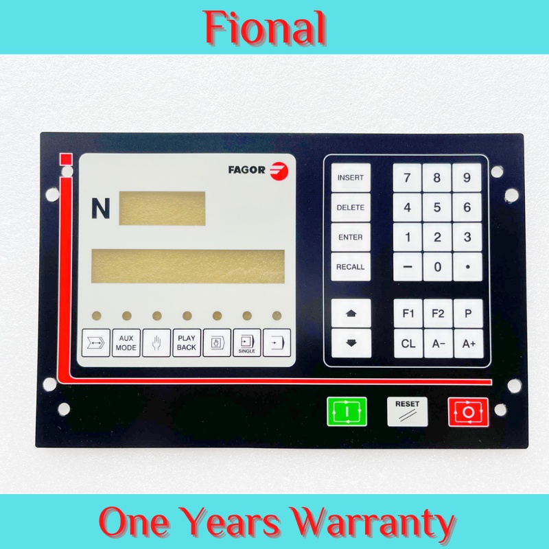 ใหม่สําหรับ FAGOR CNC 102S คีย์บอร์ดเมมเบรน CNC102S เมมเบรน KeybadHB
